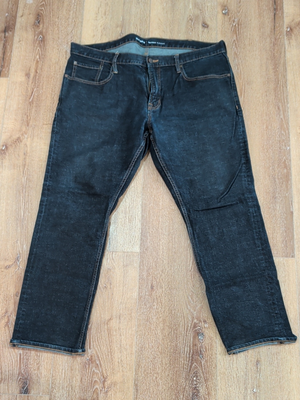 Old Navy Dark Blue Skinny Denim Jeans - Size 40x32